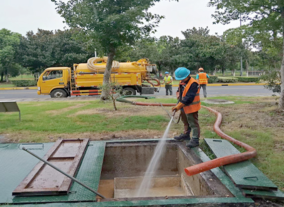 新野化油池清理